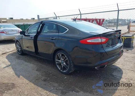 2013 Ford Fusion Titanium из США, поврежденный, VIN 3FA6P0K92DR108133